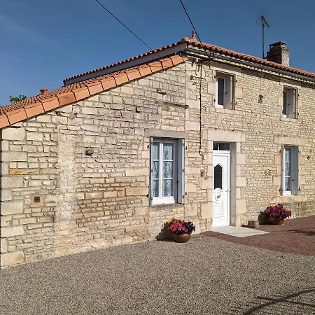 Maison Lumineuse Avec Cour Privative, Proche Sites Culturels, Confort, Equipe Bebe, Wifi Inclus - Fr-1-653-98 * Puyreaux